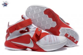 Meilleures Nike Lebron Soldier IX 9 Rouge Blanc