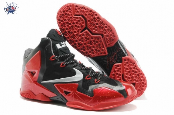 Meilleures Nike Lebron XI 11 "Away" Rouge Noir