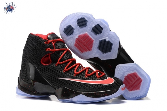 Meilleures Nike Lebron XIII 13 Elite Noir Rouge