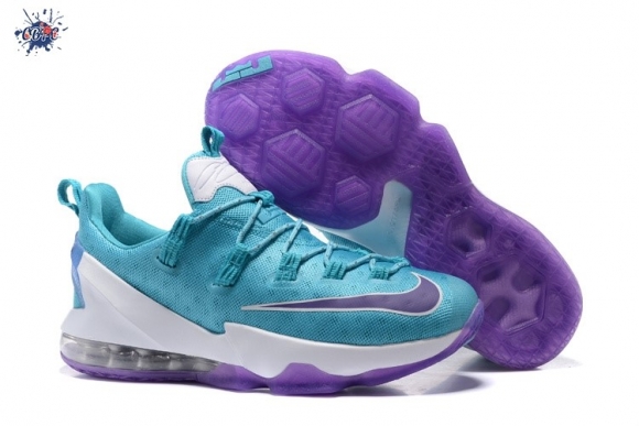 Meilleures Nike Lebron XIII 13 Low Bleu Pourpre