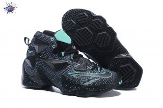 Meilleures Nike Lebron XIII 13 Noir Vert