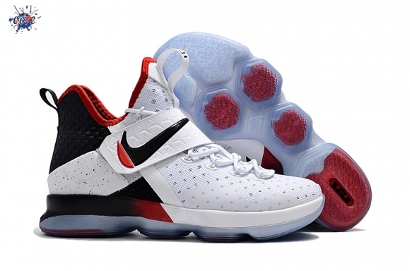 Meilleures Nike Lebron XIV 14 "Flip The Switch" Blanc Noir Rouge