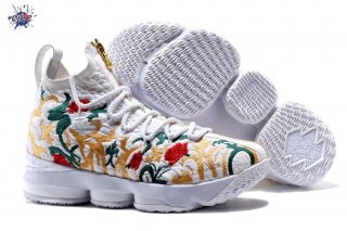 Meilleures Nike Lebron XV 15 Blanc Multicolore (aj3936-100)