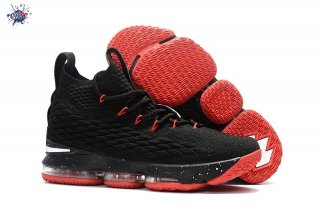 Meilleures Nike Lebron XV 15 Enfant Noir Rouge