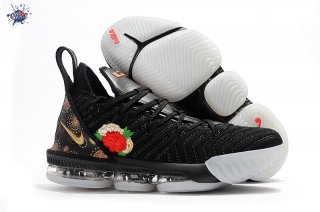 Meilleures Nike Lebron XVI 16 Noir Floral