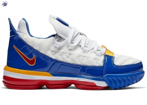 Meilleures Nike Lebron XVI 16 "Superman" (Ps) Blanc Bleu Rouge (cj4771-100)