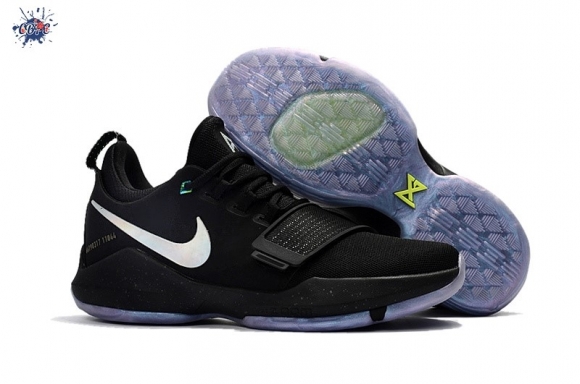 Meilleures Nike PG 1 Enfant "Shining" Noir Multicolore (911082-099)