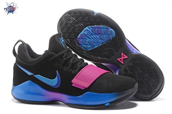 Meilleures Nike PG 1 "Flip The Switch" Noir Bleu