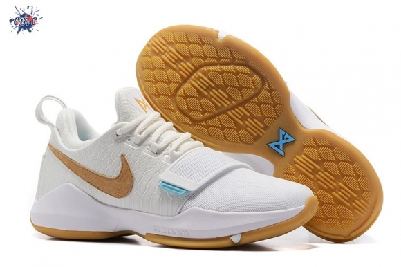 Meilleures Nike PG 1 "Ivory Oatmeal" Marron