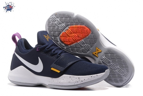 Meilleures Nike PG 1 "Pacers" Noir Gris