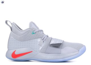 Meilleures Nike PG 2.5 "Playstation" Gris Rouge (bq8388-001)