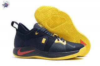 Meilleures Nike PG 2 Marine Jaune