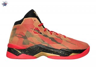 Meilleures Under Armour Curry 2.5 "49Ers" Orange