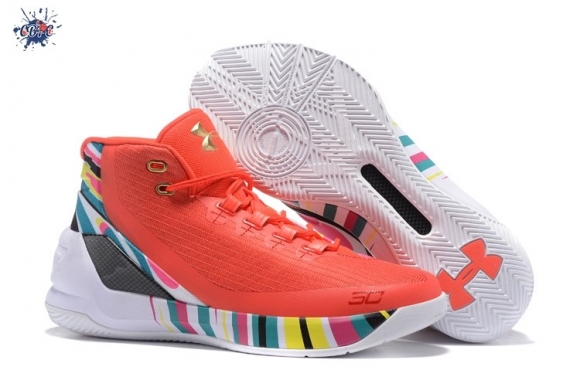 Meilleures Under Armour Curry 3 "Cny Rocket" Orange