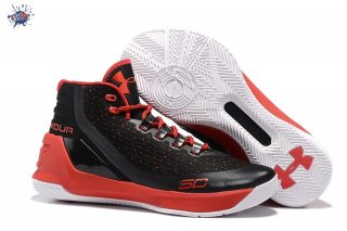 Meilleures Under Armour Curry 3 Noir Rouge