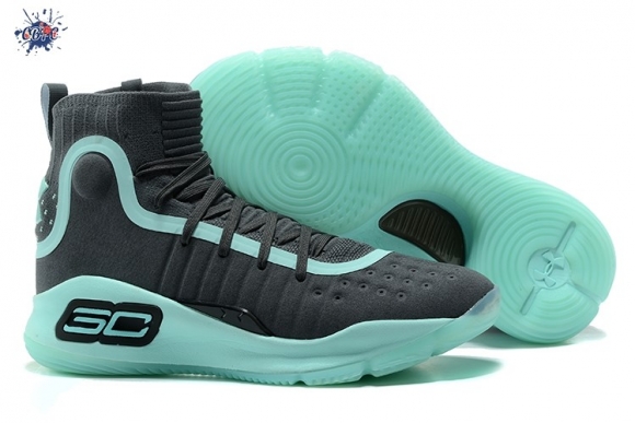 Meilleures Under Armour Curry 4 Noir Vert