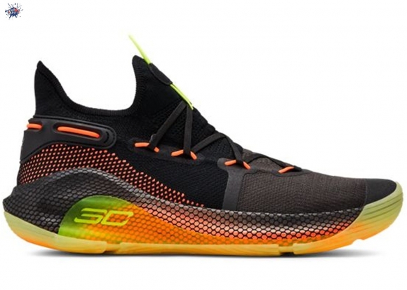 Meilleures Under Armour Curry 6 "Fox Theatre" Noir Jaune (3020612-004)