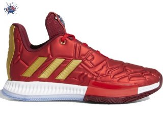 Meilleures Adidas Harden Vol.3 (GS) "Marvel Iron Man" Rouge (EG2626)