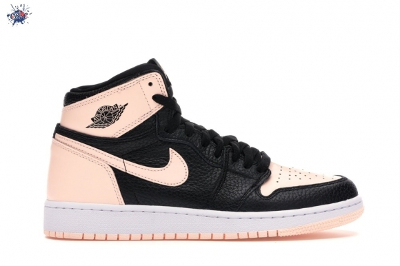 Meilleures Air Jordan 1 Retro High (GS) Noir Rose (575441-081)