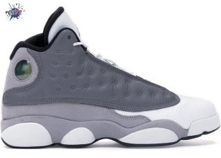 Meilleures Air Jordan 13 (GS) Retro Gris (884129-016)