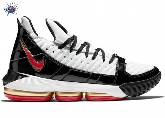 Meilleures Nike Lebron XVI 16 Remix Bianco Noir (CD2451-101)