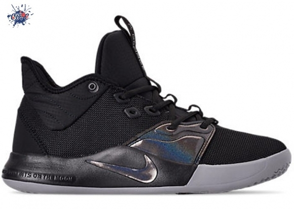 Meilleures Nike PG 3 "Noir Iridescent" Noir (AO2607-003)