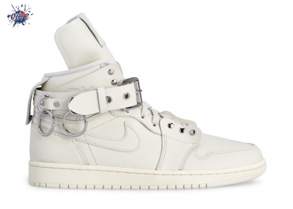 Meilleures Air Jordan 1 High Retro "Comme Des Garcons" Blanc (CN5738-100)