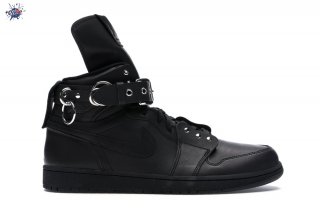 Meilleures Air Jordan 1 High Retro "Comme Des Garcons" Noir (CN5738-001)