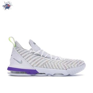 Meilleures Nike Lebron XVI 16 (GS) "Buzz Lightyear" Blanc (AQ2465-102)