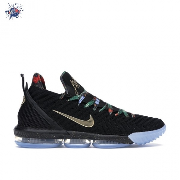 Meilleures Nike Lebron XVI 16 "Watch The Throne" Noir (CI1518-001)