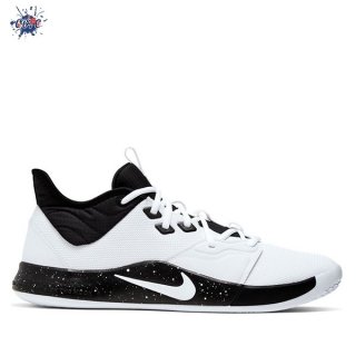 Meilleures Nike PG 3 Team Blanc Noir (CN9512-108)