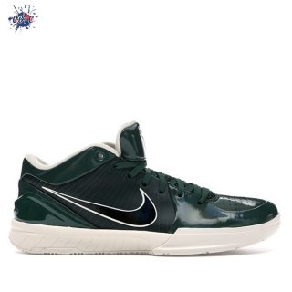 Meilleures Nike Zoom Kobe IV 4 Protro Undefeated "Milwaukee Bucks" Noir Vert (CQ3869-301)