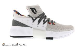 Adidas D Lillard 3 Arthur Ashe "Bhm" Blanc Noir (BY3474)