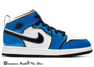 Air Jordan 1 Mid (Ps) Signal Bleu (BQ6932-402)