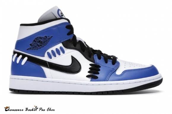 Jordan 1 Mid "Sisterhood" (W) Blanc Royal (CV0152-401)