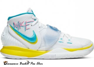 Nike Kyrie 6 90S (Gs) Jaune Bleu (BQ5599-101)