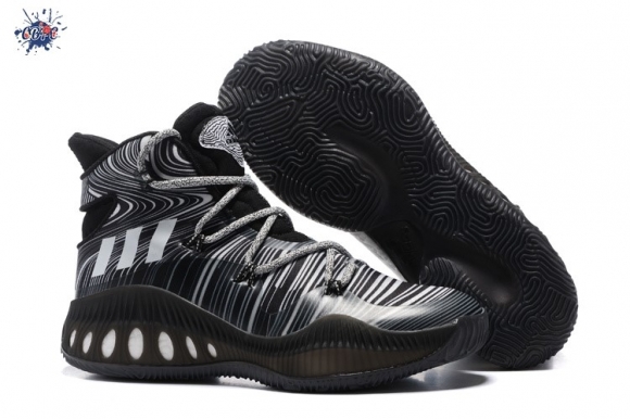 Meilleures Adidas Crazy Explosive John Wall 2016 Noir Blanc