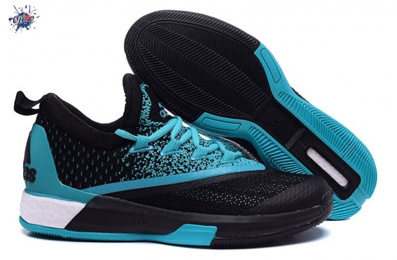 Meilleures Adidas Crazylight James Harden Noir Blanc Bleu