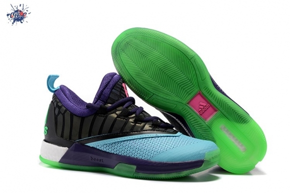 Meilleures Adidas Crazylight James Harden Noir Bleu Vert