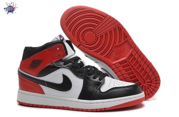 Meilleures Air Jordan 1 Blanc Noir Rouge