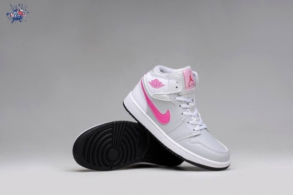 Meilleures Air Jordan 1 Blanc Rose