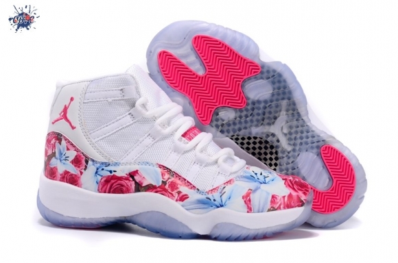 Meilleures Air Jordan 11 Multicolore Rose