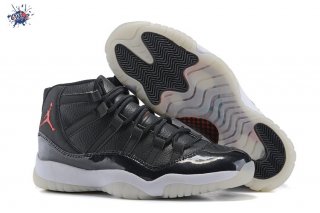 Meilleures Air Jordan 11 Noir Blanc Orange