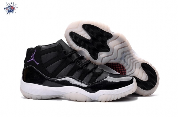 Meilleures Air Jordan 11 Noir Pourpre