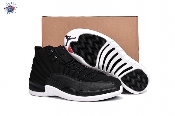 Meilleures Air Jordan 12 Noir Orange