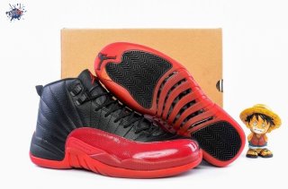 Meilleures Air Jordan 12 Noir Rouge