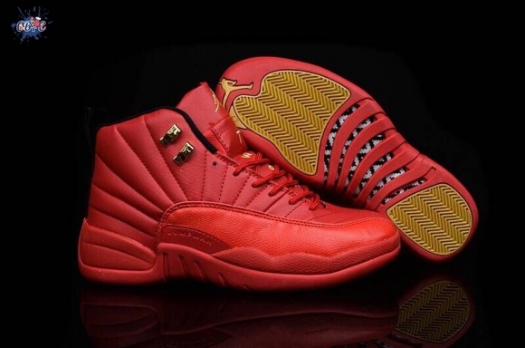 Meilleures Air Jordan 12 Rouge Jaune