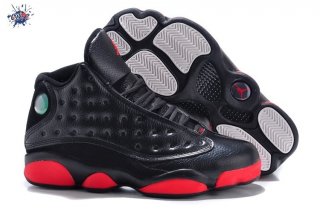 Meilleures Air Jordan 13 Noir Rouge Vert