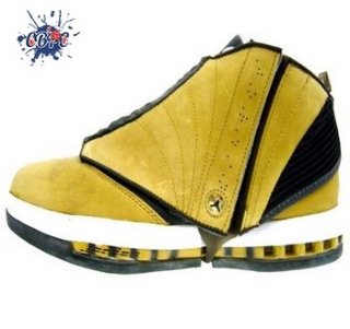 Meilleures Air Jordan 16 Jaune