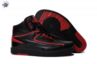 Meilleures Air Jordan 2 Noir Rouge